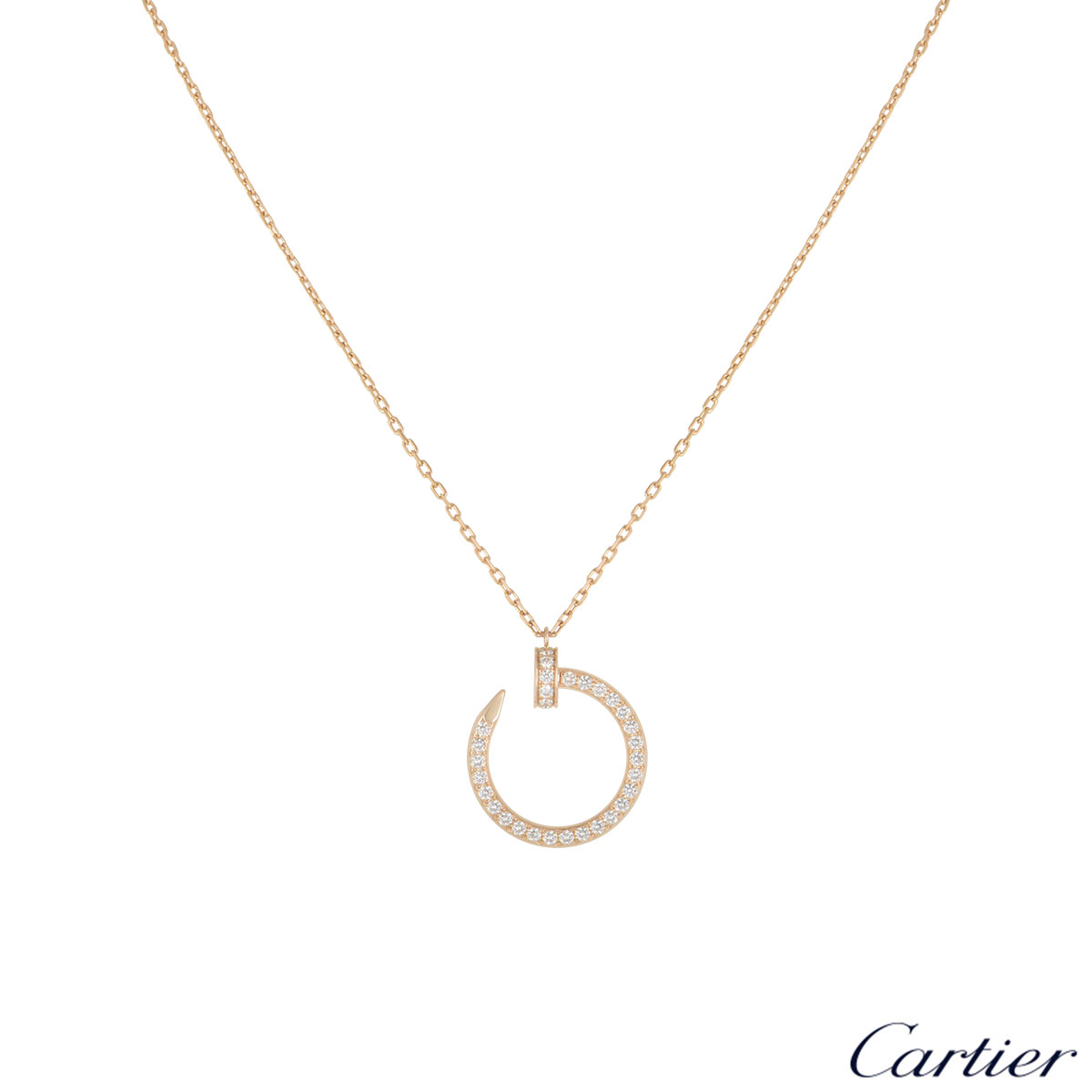 cartier juste un clou pendant